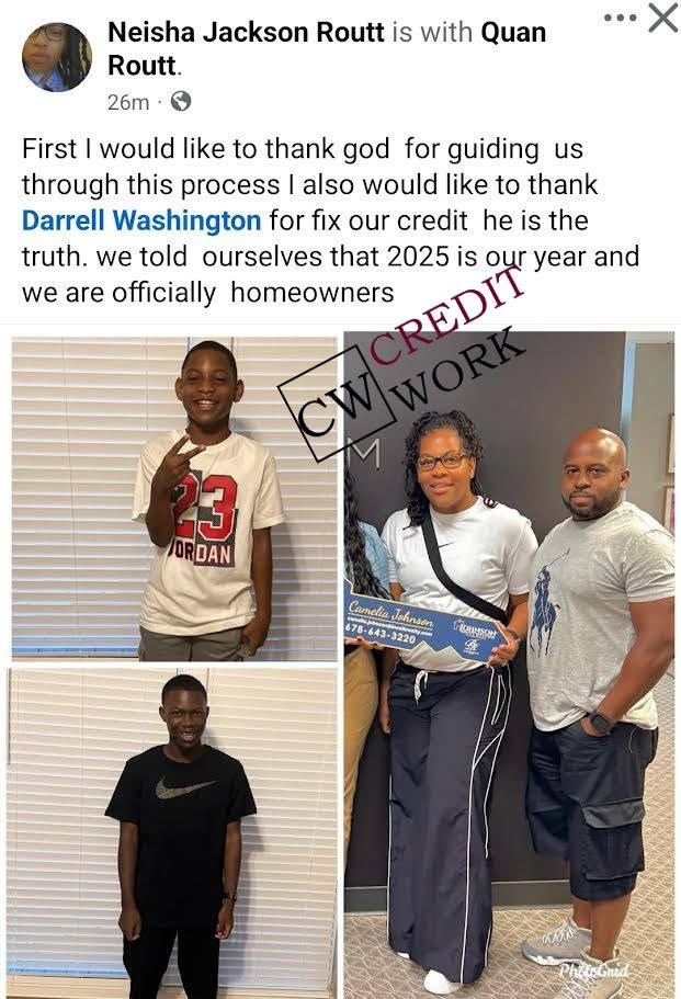 Credit Work client review